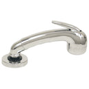 Scandvik Chrome Euro Sprayer w/6' Black Nylon Hose [14041]
